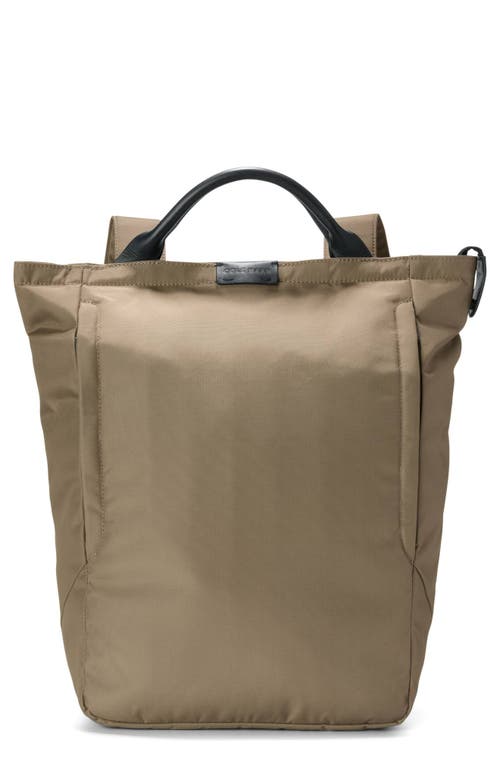 Cole Haan Clarkson Nylon Backpack In Irish Coffee/black