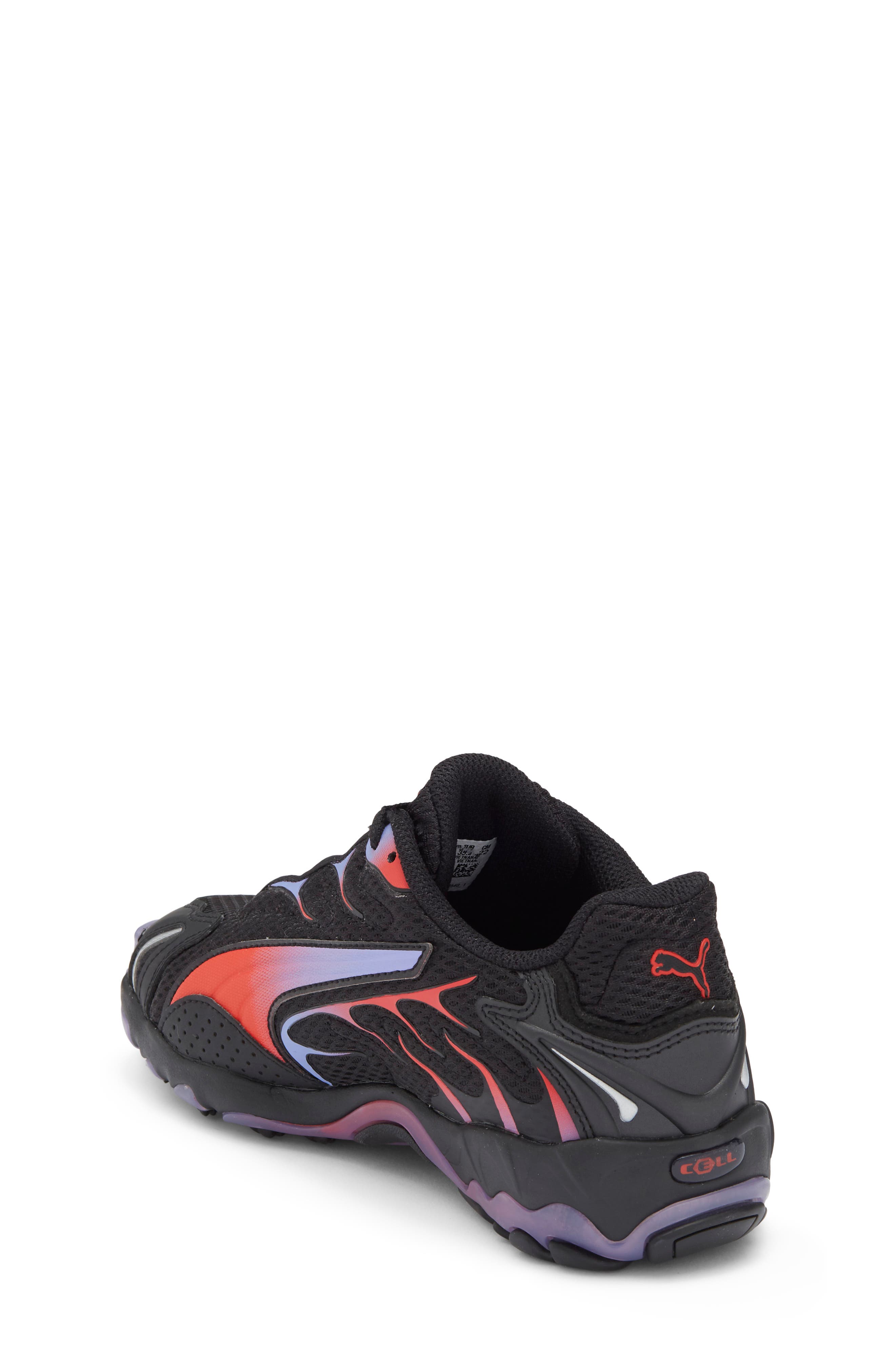 Kids' Inhale Jr Sneaker, Alternate, color, PUMA BLACK/ PUMA RED