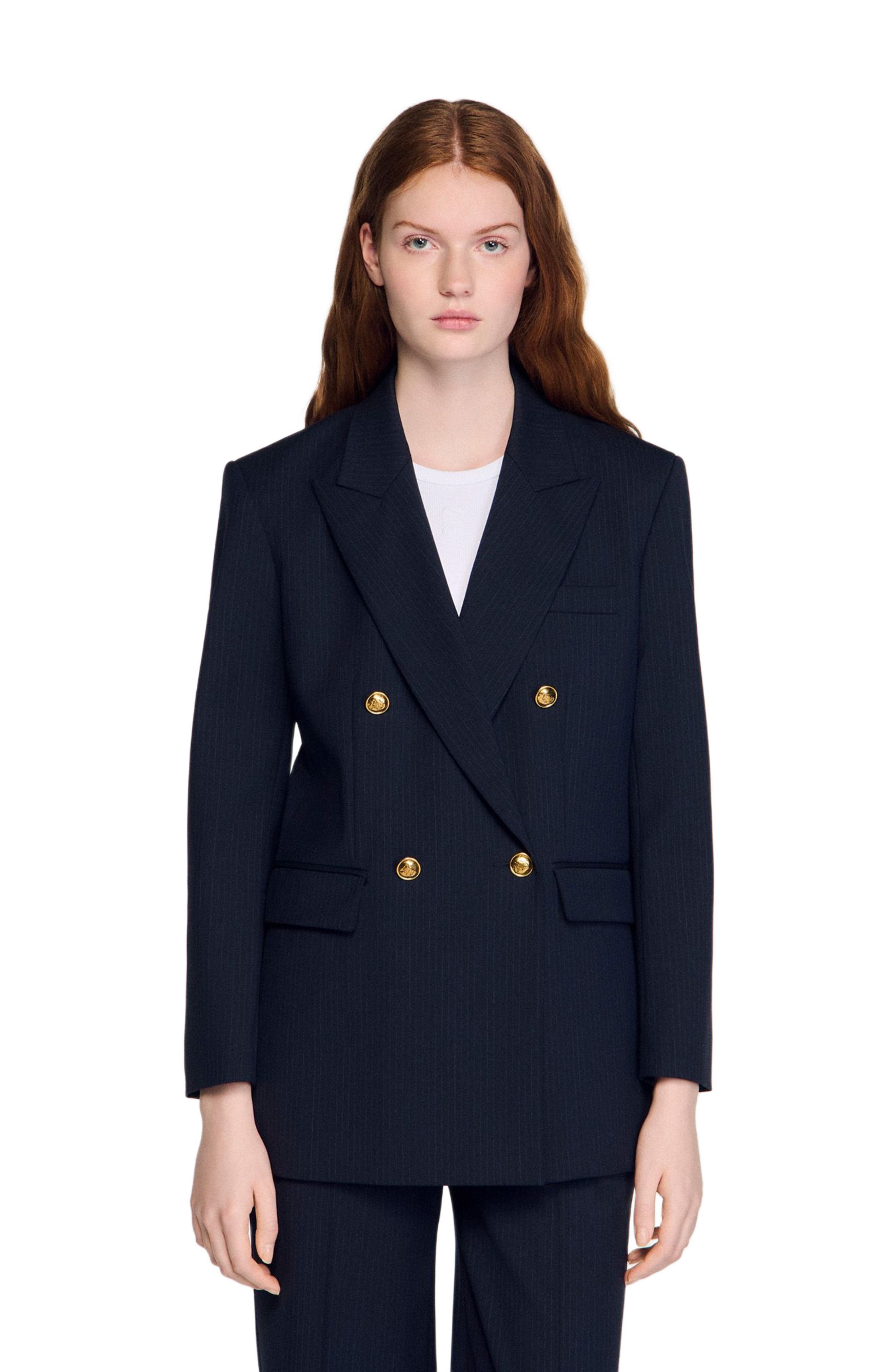 Pinstripe jacket