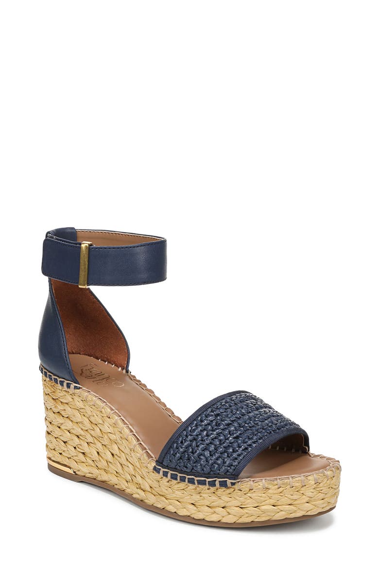 Clemens Ankle Strap Wedge Sandal video