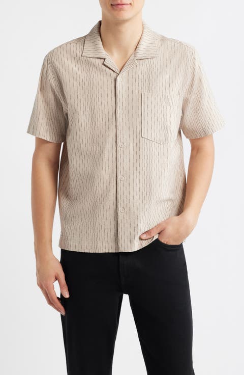 Leland Stripe Camp Shirt