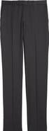Peter Millar Harker Flat Front Stretch Wool Twill Dress Pants