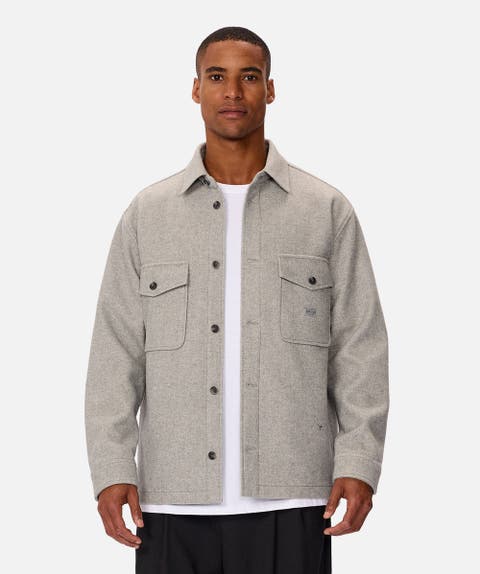 Men's Grey Shirt Jackets | Nordstrom