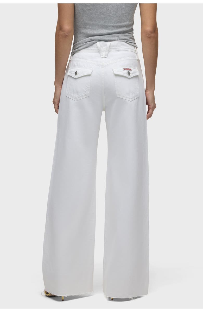 Hudson Jeans Jodie Wide Leg W/ Flap, Alternate, color, White