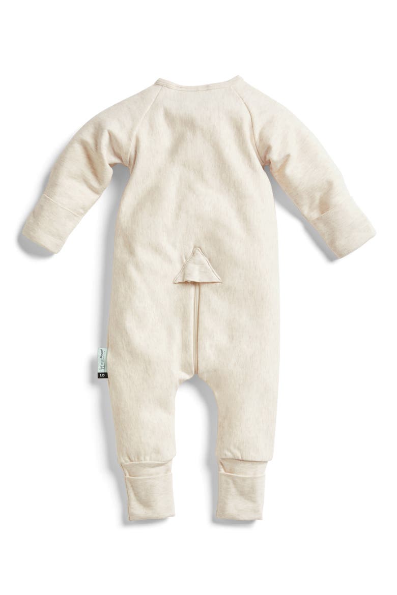 1.0 TOG Long Sleeve Layering Romper, Alternate, color, OATMEAL MARLE