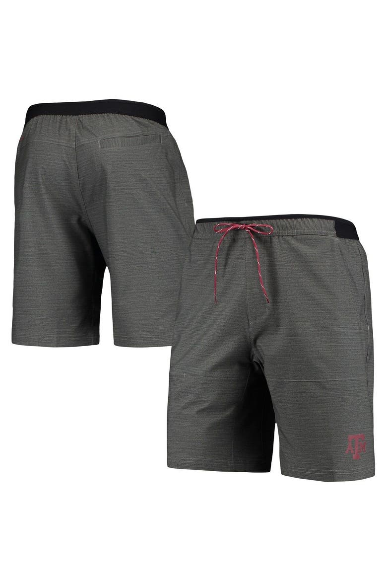 Men's Columbia Gray Texas A&M Aggies Twisted Creek Omni-Shield Shorts, Main, color, Gray