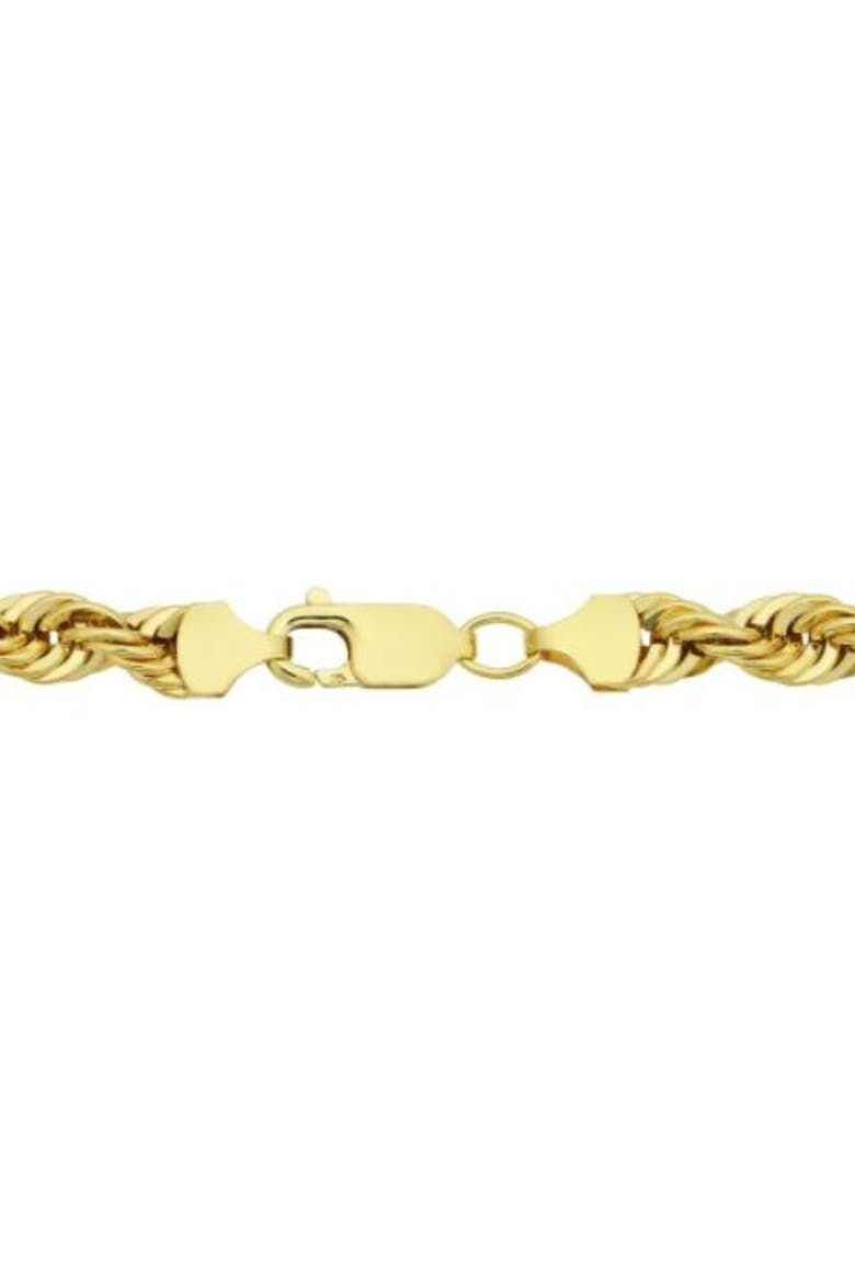 Men's 14k Gold Filled 6-mm Rope Chain Necklace, Alternate, color, 14k Yellow Gold