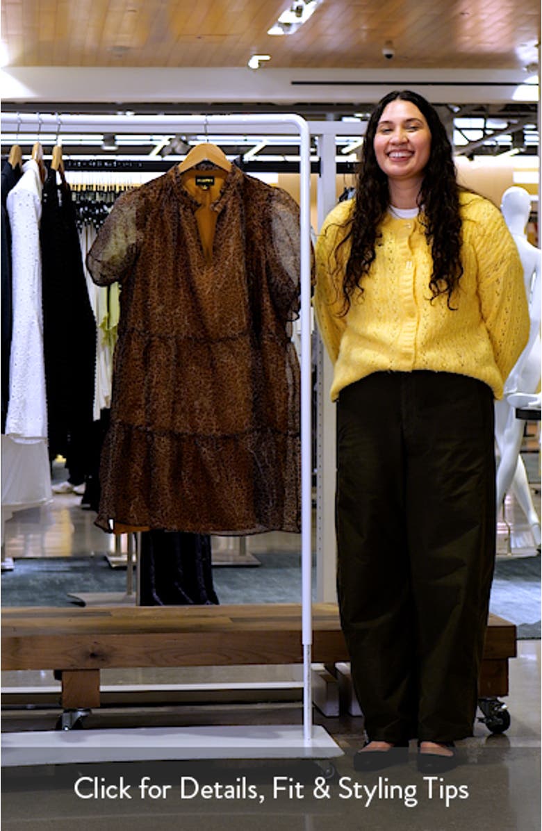 Leopard Shift Dress, sales video thumbnail