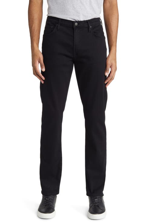 Gage Slim Straight Leg Jeans (Raven)