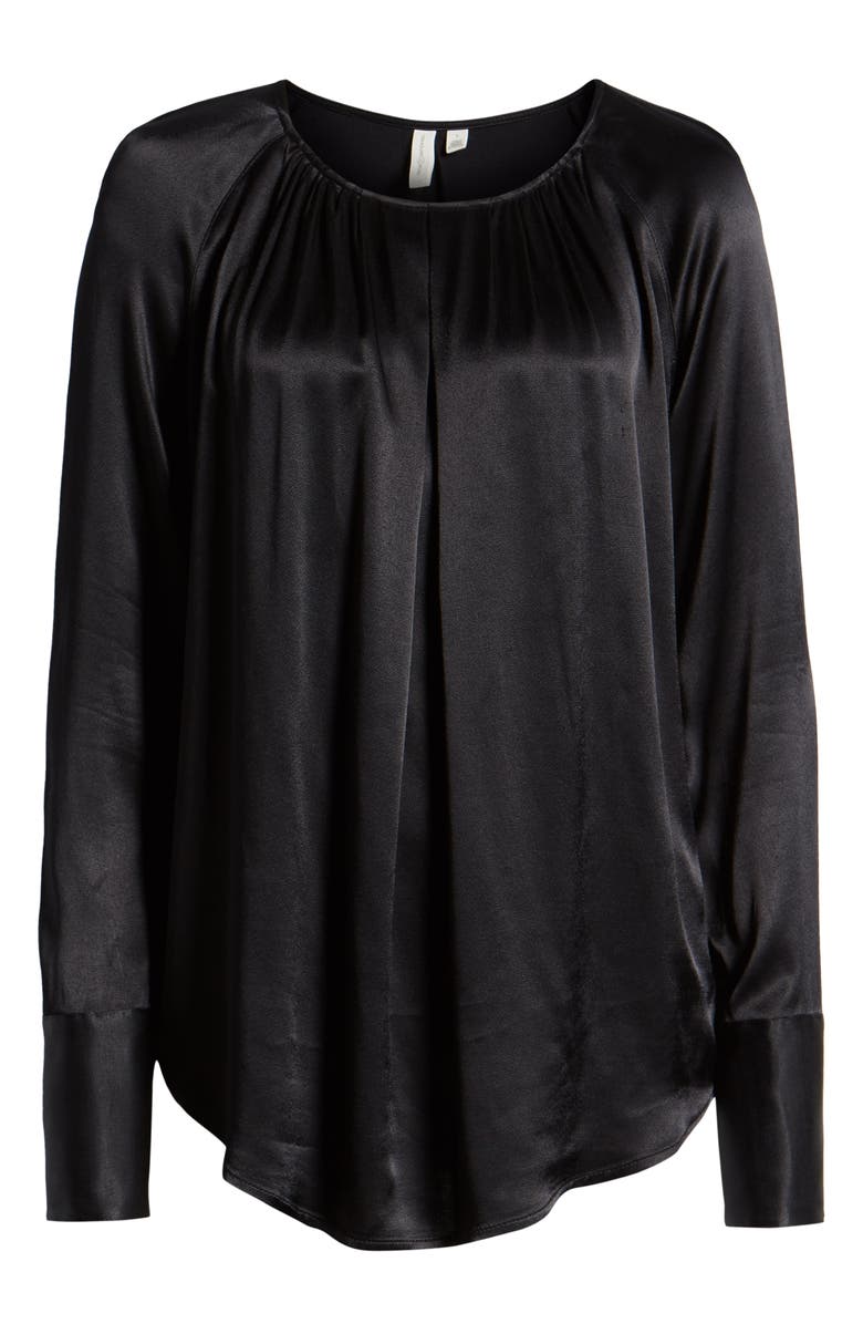 Treasure & Bond Pleat Front Top, Alternate, color, 