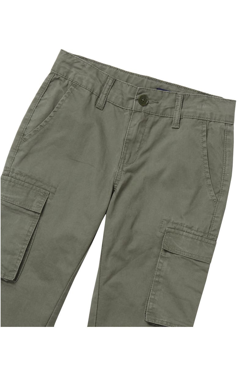 Lands' End Boys Cargo Pants, Alternate, color, Olive