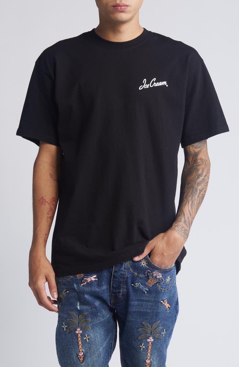 ICECREAM Kick Rocks Cotton Graphic T-Shirt, Main, color,