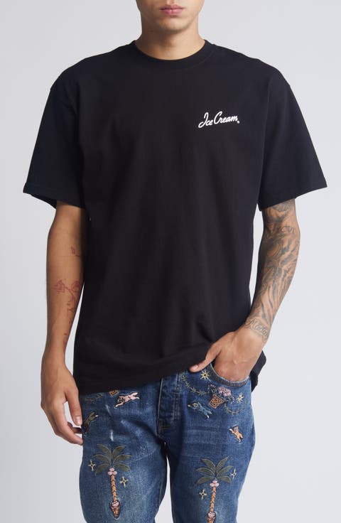 Kick Rocks Cotton Graphic T-Shirt