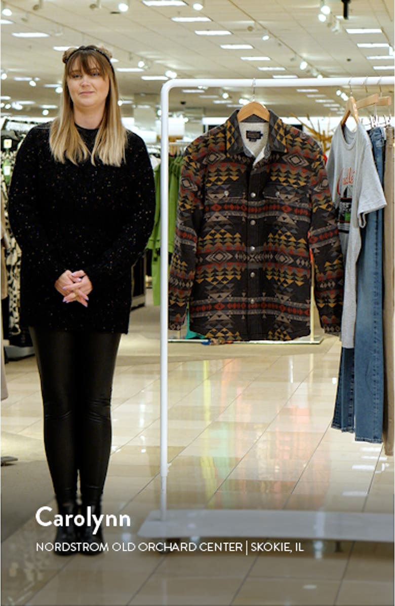 Bay City Fleece Lined Snap-Up Shirt Jacket, sales video thumbnail