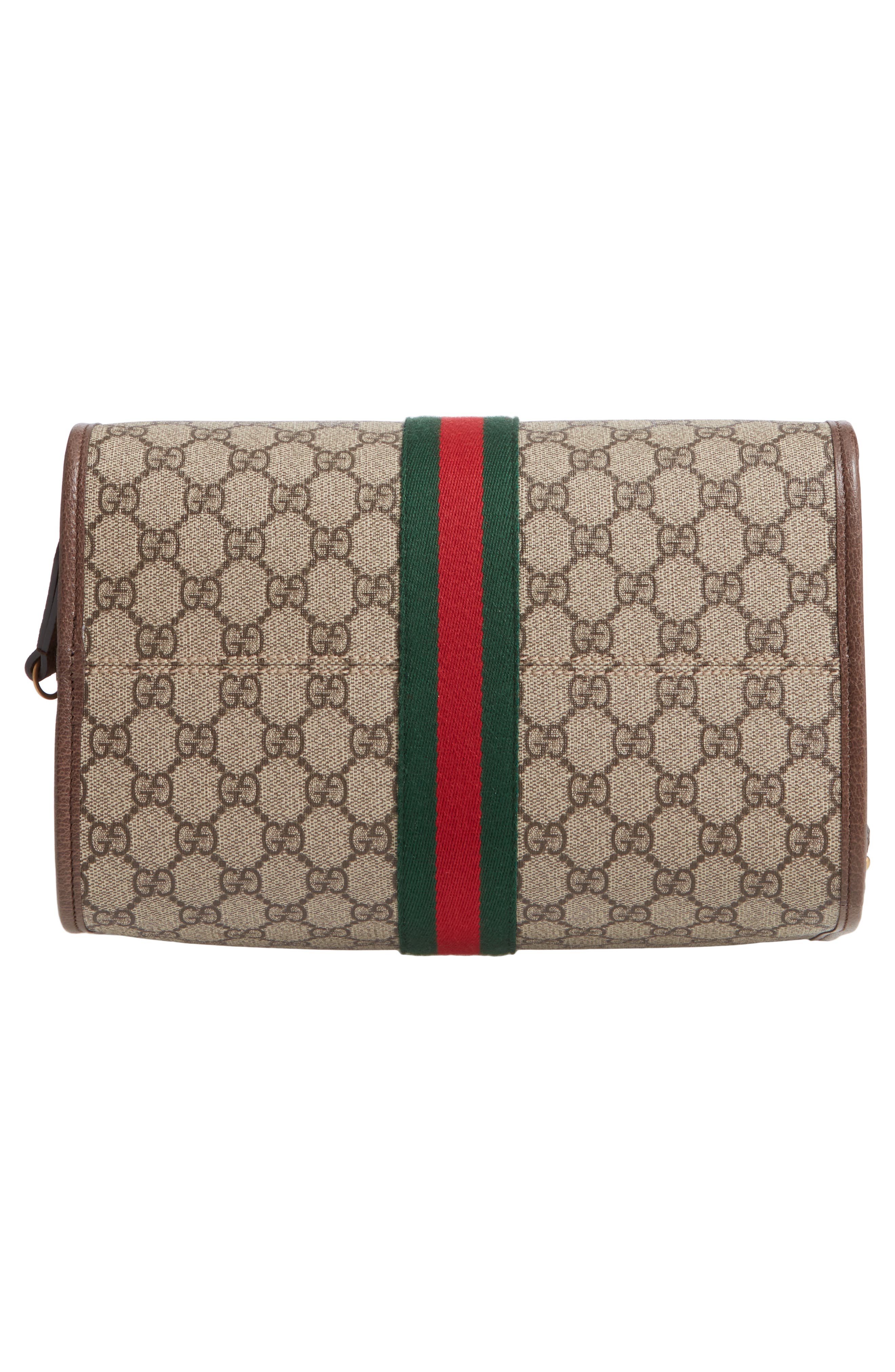 Gucci Small Leather Duffle Bag, Alternate, color, 