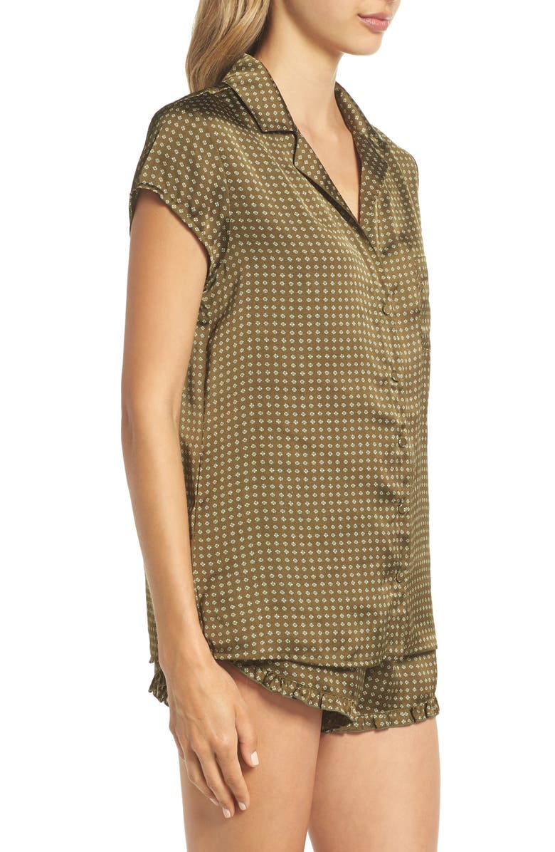 Chelsea28 Satin Short Pajamas, Alternate, color,