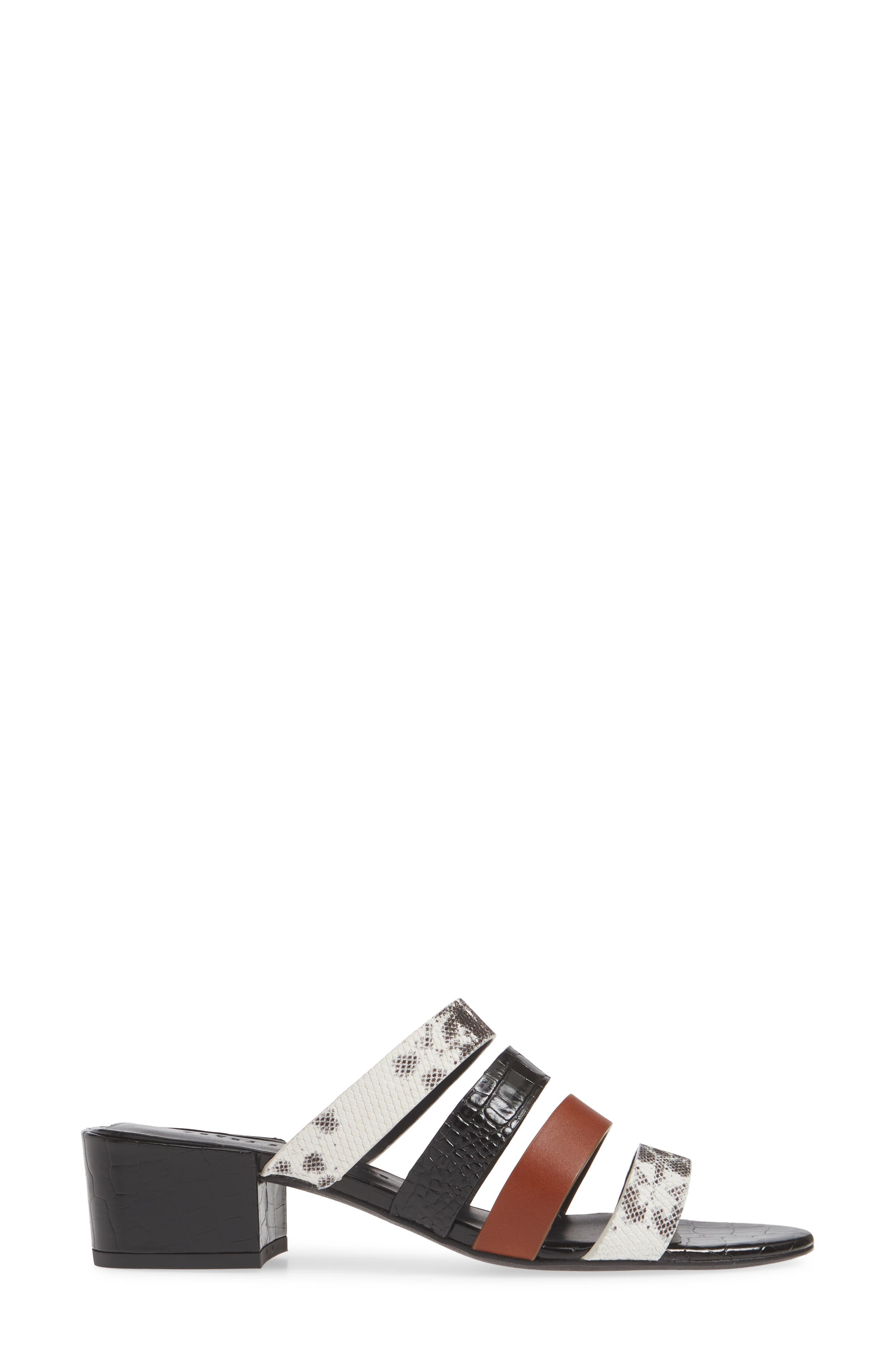 Freda Salvador Irene Low Heel Sandal, Alternate, color, 