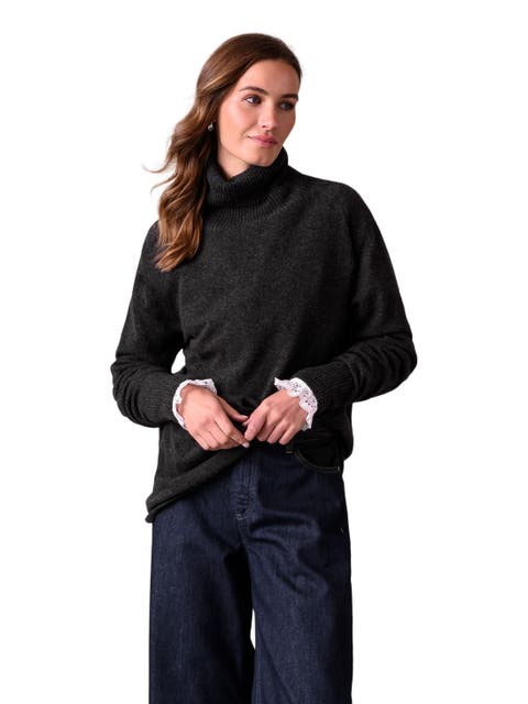 Geelong Wool Slouch Turtleneck Sweater