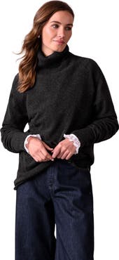 Celtic & Co. Geelong Wool Slouch Turtleneck Sweater