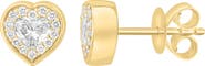 EFFY Lab Grown Diamond Heart Stud Earrings