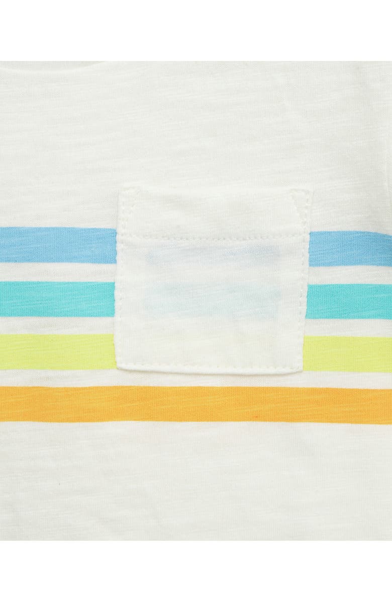 Little Me 3-Piece T-shirt & Shorts Set, Alternate, color, Blue