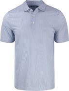 Cutter & Buck Pike Symmetry Print Recycled Blend Polo