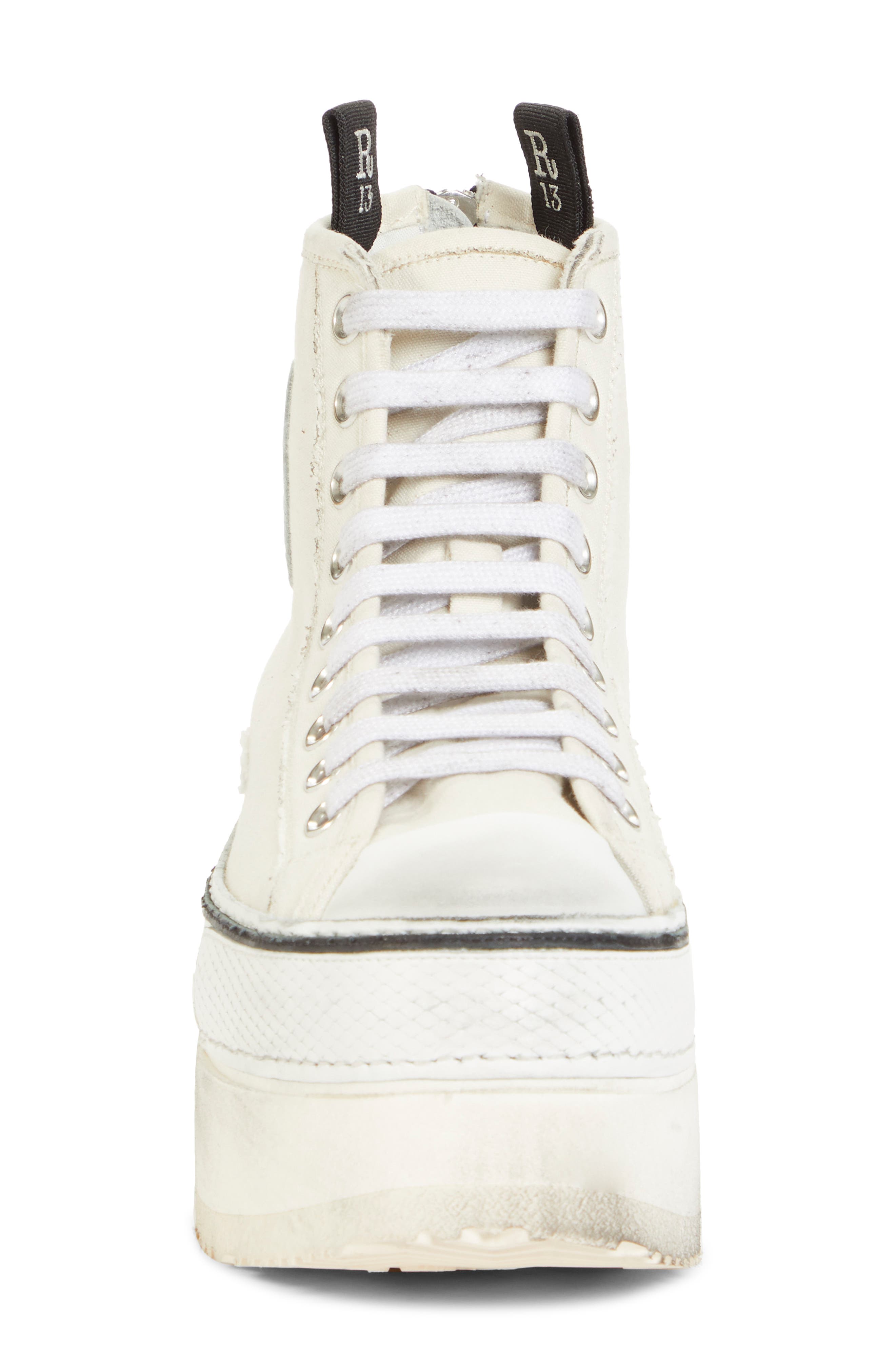 Platform High Top Sneaker, Alternate, color, ECRU