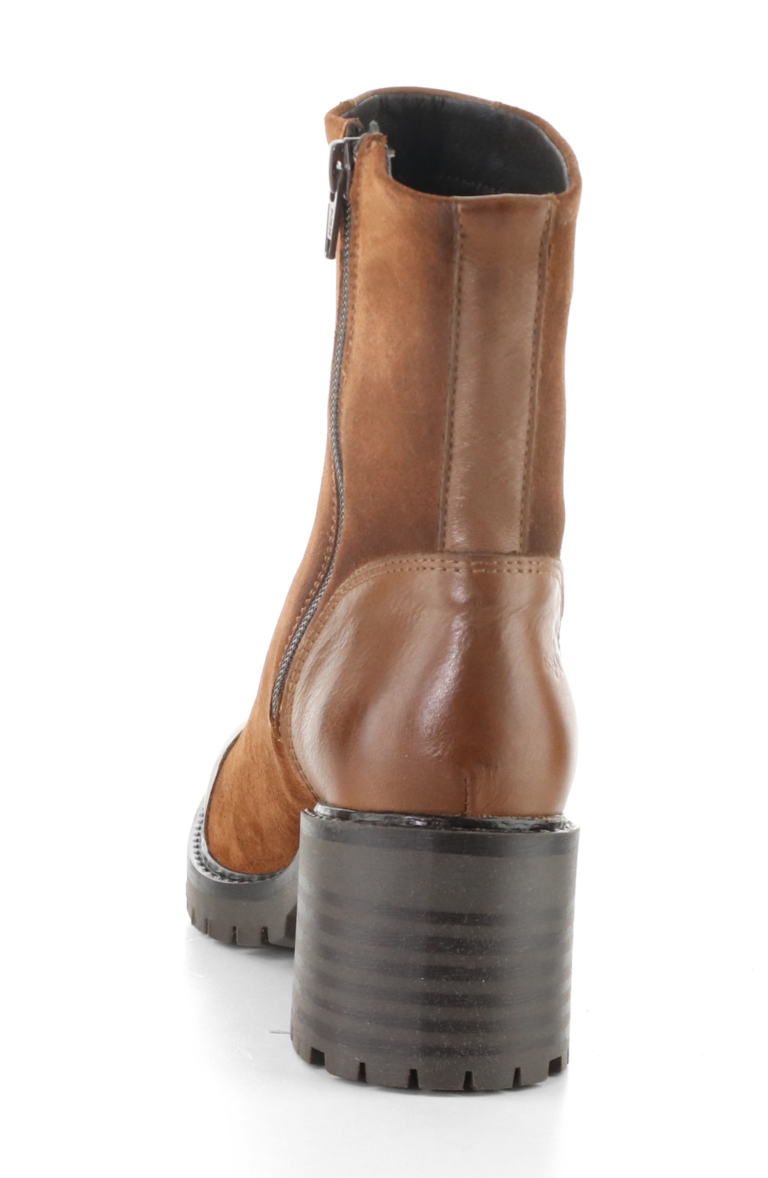 Ingrid Waterproof Bootie, Alternate, color, RICH TAN SUEDE