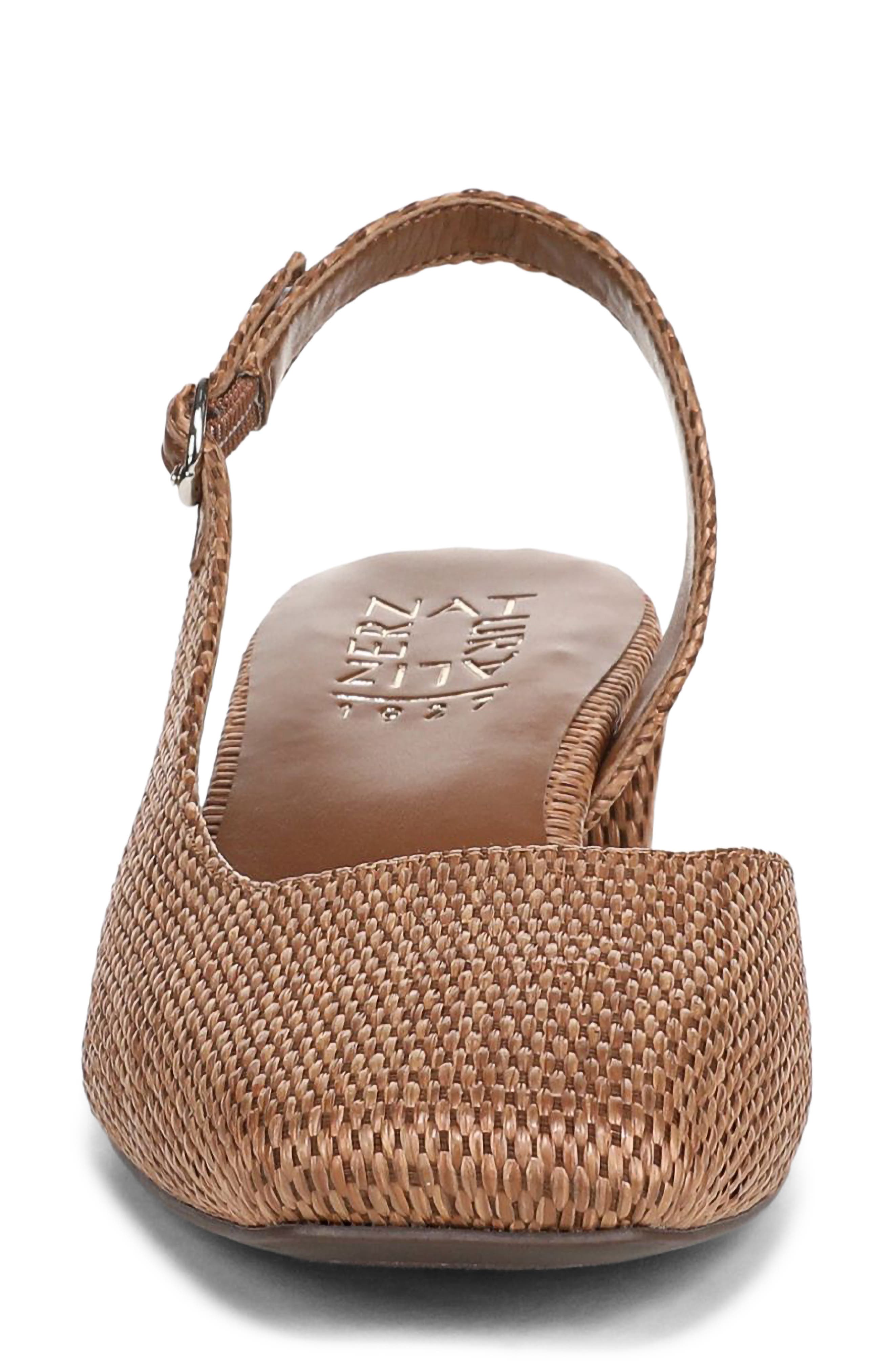 Naturalizer Jayla Slingback Pump, Alternate, color, Walnut Wake