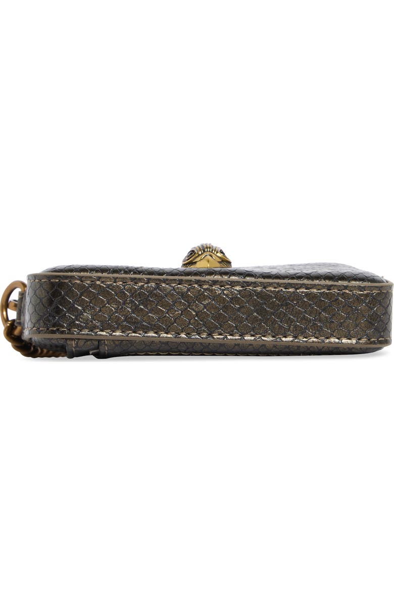 Kurt Geiger London Micro Kensington Faux Leather Camera Bag, Alternate, color, Bronze