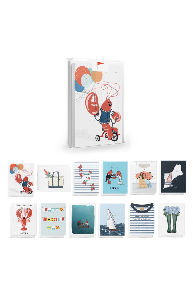 Ramus & Co New Englander Greeting Card Pack Assorted Set, Main, color, Multi-Pack