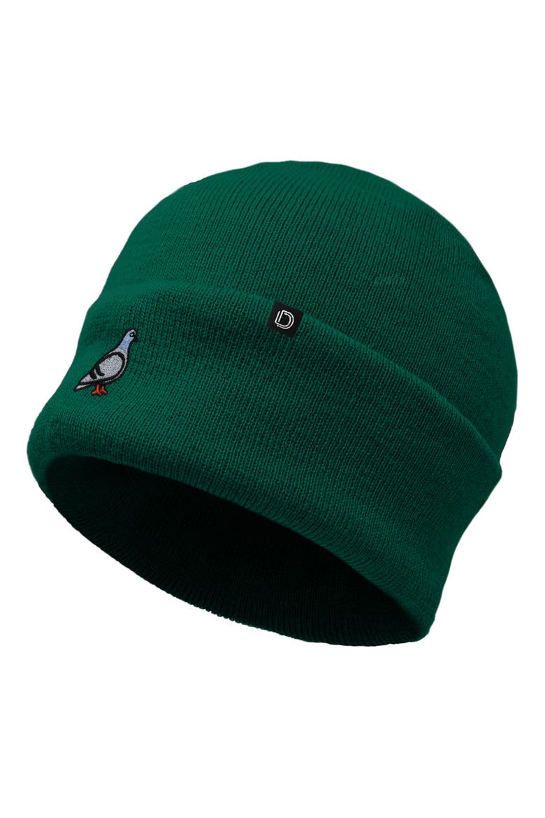 Pigeon Beanie Cap, Alternate, color, Green