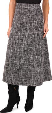 Halogen® Flare Midi Skirt