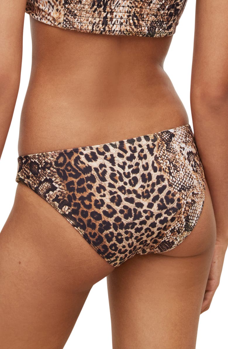 AllSaints Catriona Reversible Swim Bottoms, Alternate, color, 