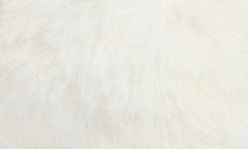 Bcbg Geo Faux Fur Earmuff In White