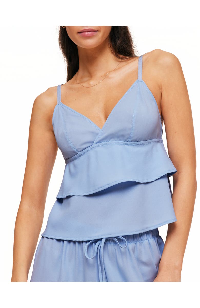 Adore Me Brigita Pajama Cami & Pants Set, Alternate, color, Medium Blue