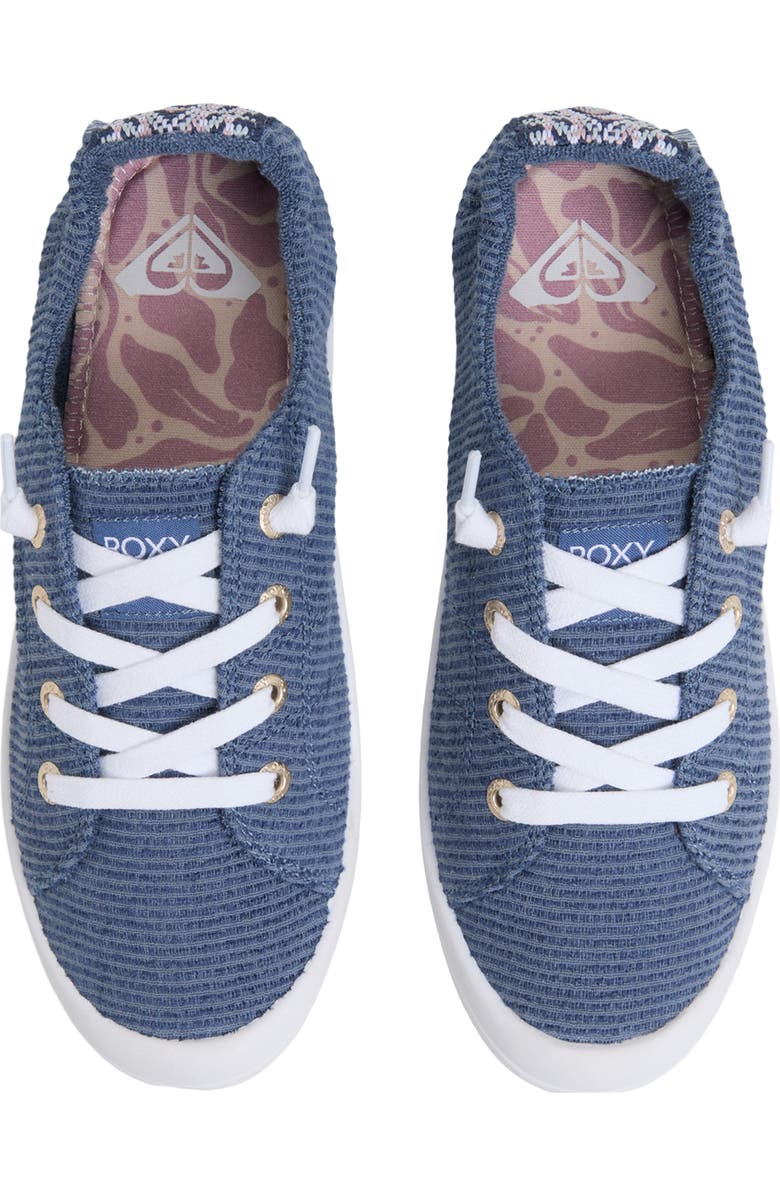 Roxy Bayshore Plus Sneaker, Alternate, color, Medium Indigo Wash