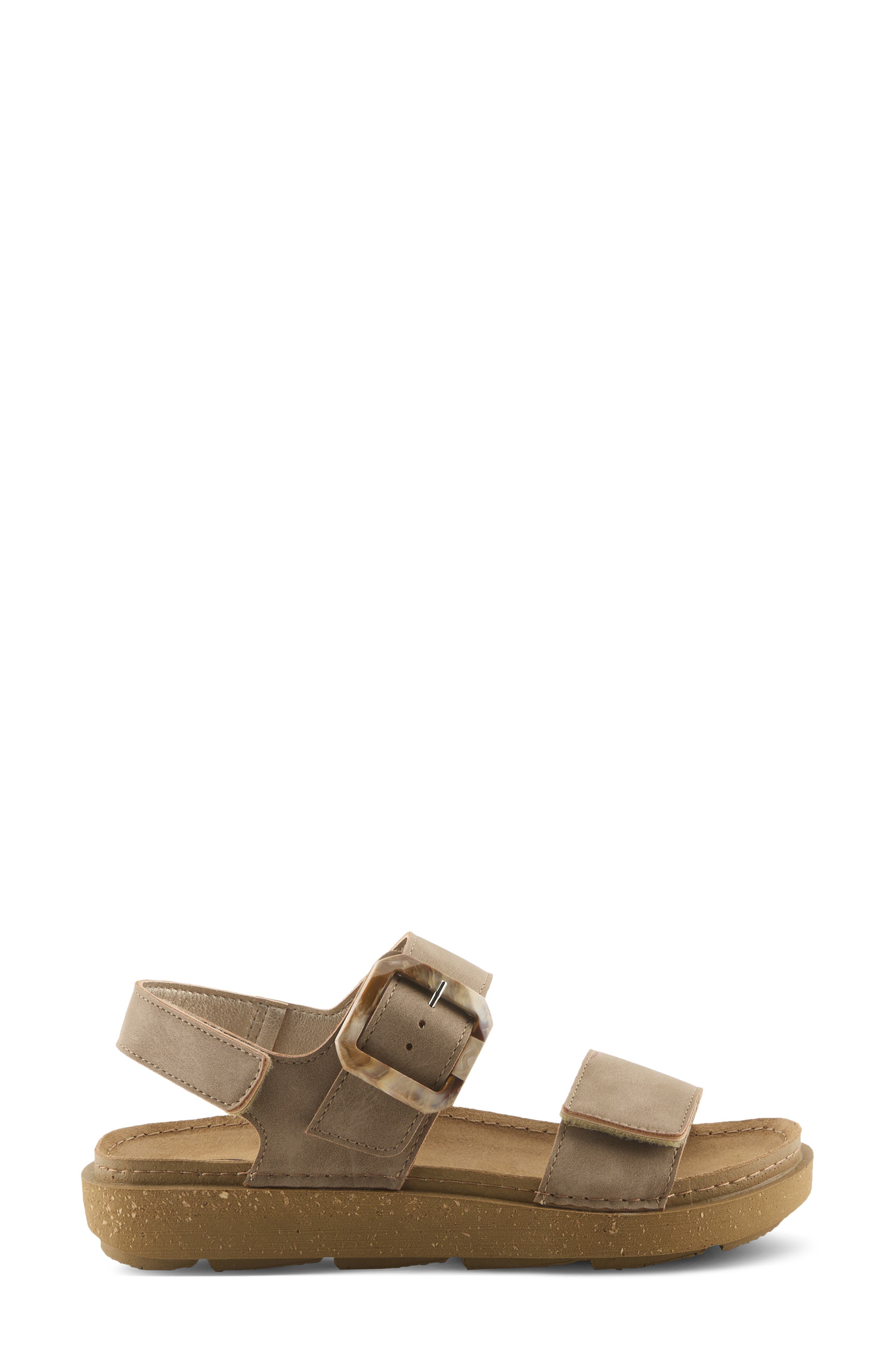 Flexus by Spring Step Bravies Ankle Strap Sandal, Alternate, color, Taupe