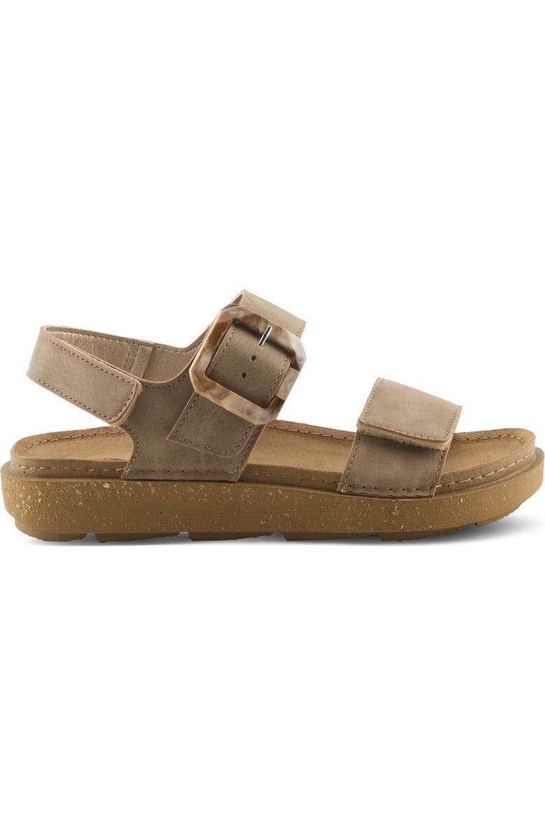 Flexus by Spring Step Bravies Ankle Strap Sandal, Alternate, color, Taupe