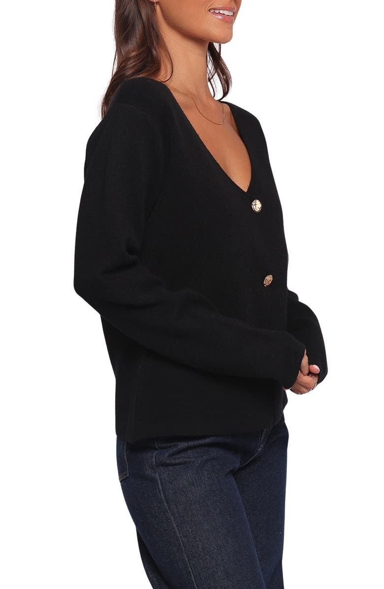 Petal & Pup Jett Cardigan, Alternate, color, Black