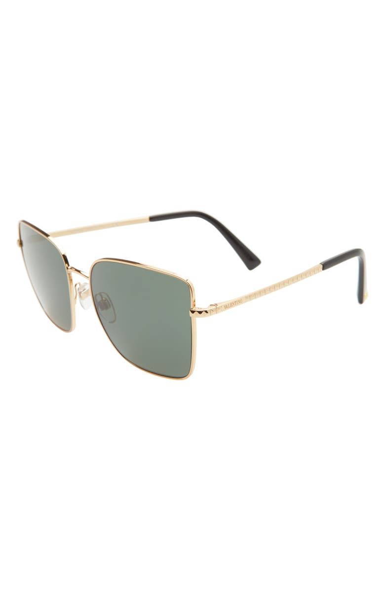 Valentino 57mm Butterfly Sunglasses, Alternate, color,