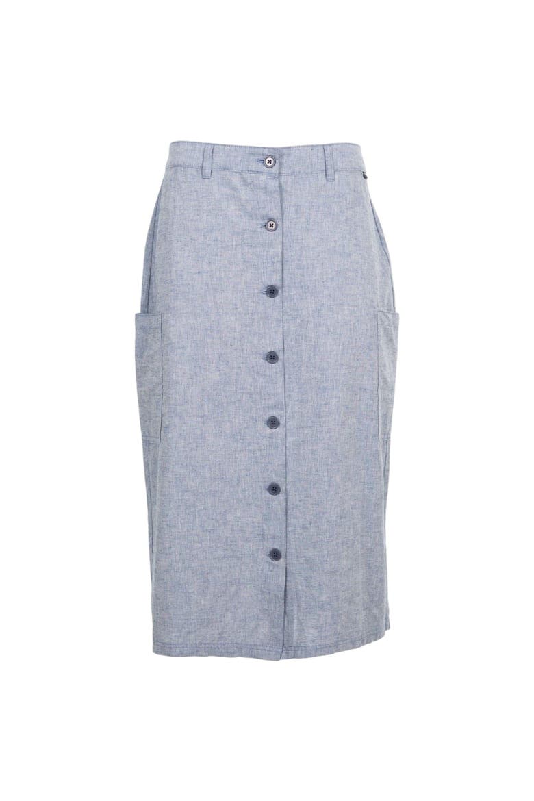 Alexie A-line Midi Skirt, Main, color, Navy Blue
