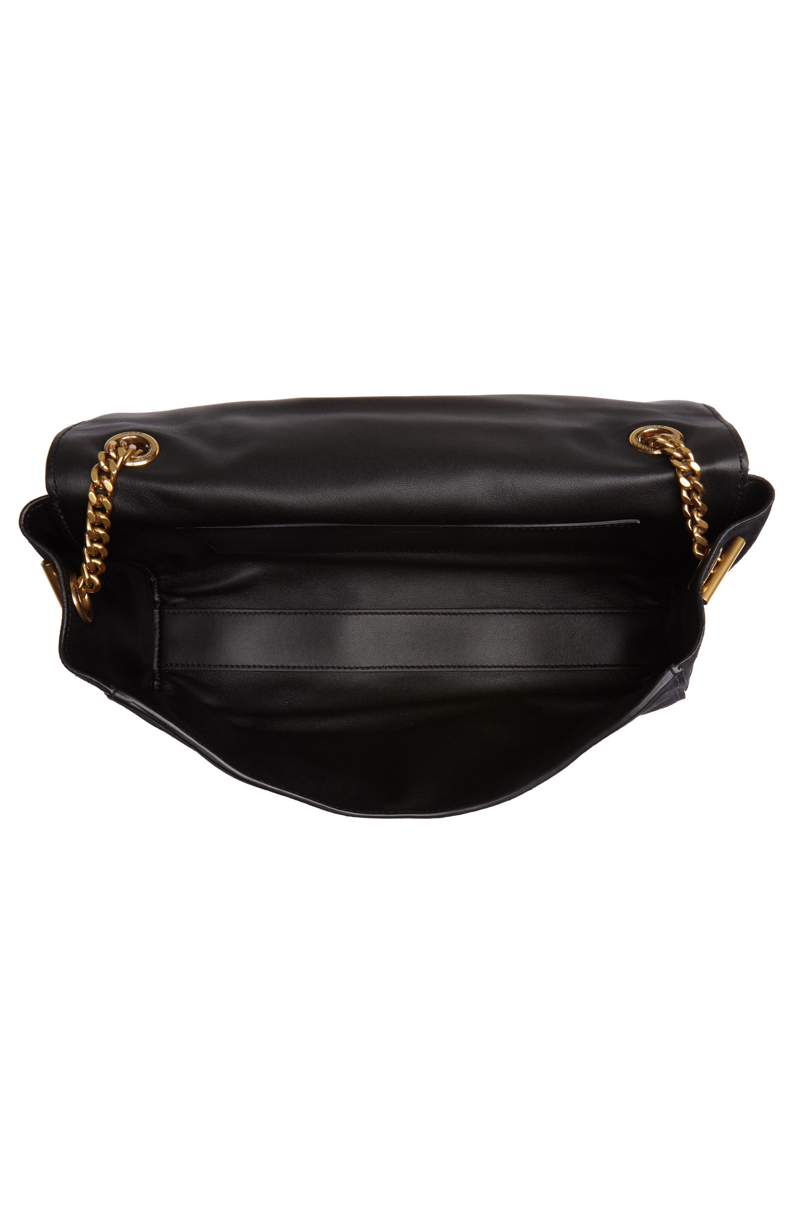 Kate Supple Reversible Leather Shoulder Bag, Alternate, color, NOIR