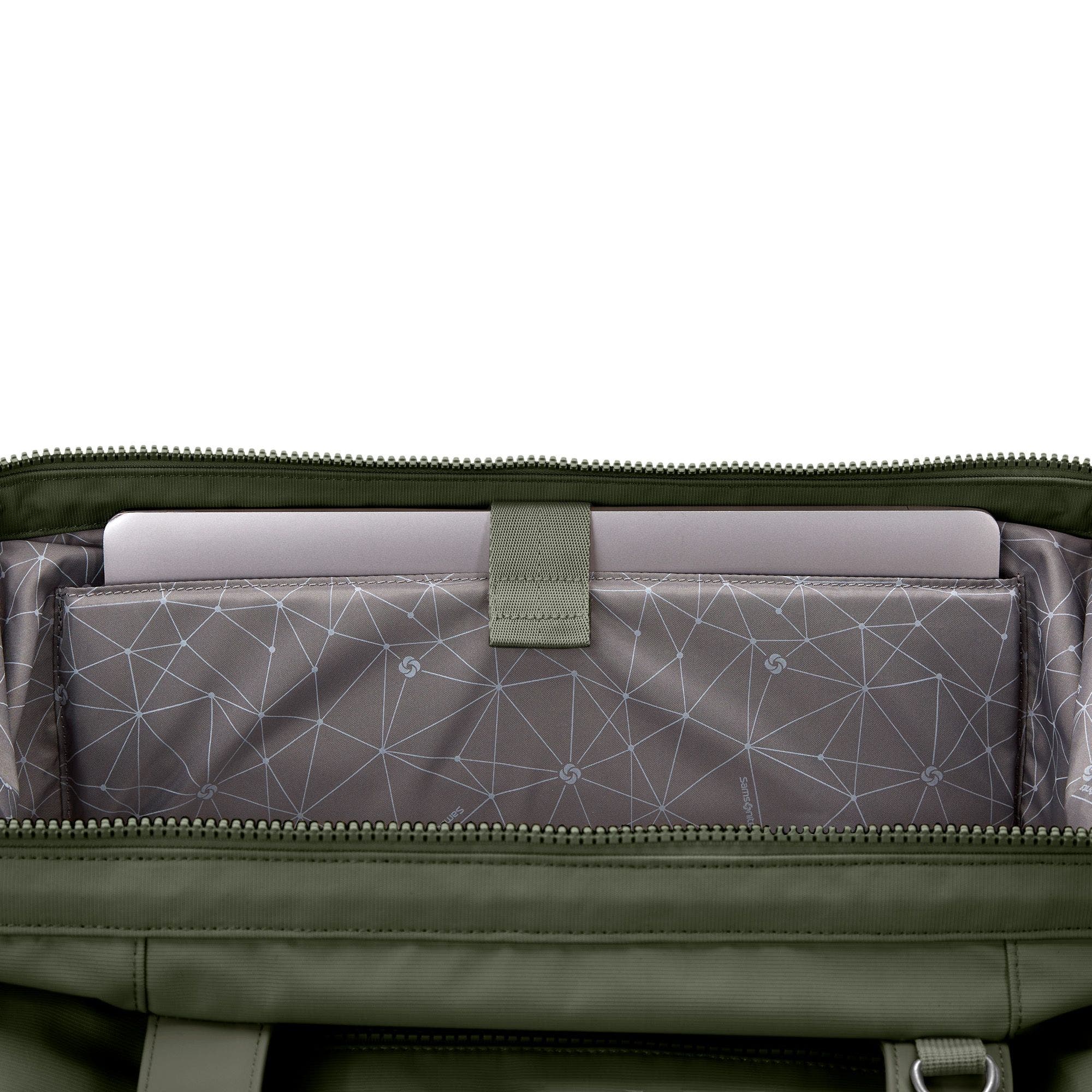 Better Than Basic Drop Bottom Weekender Duffle Bag, Alternate, color, Olive