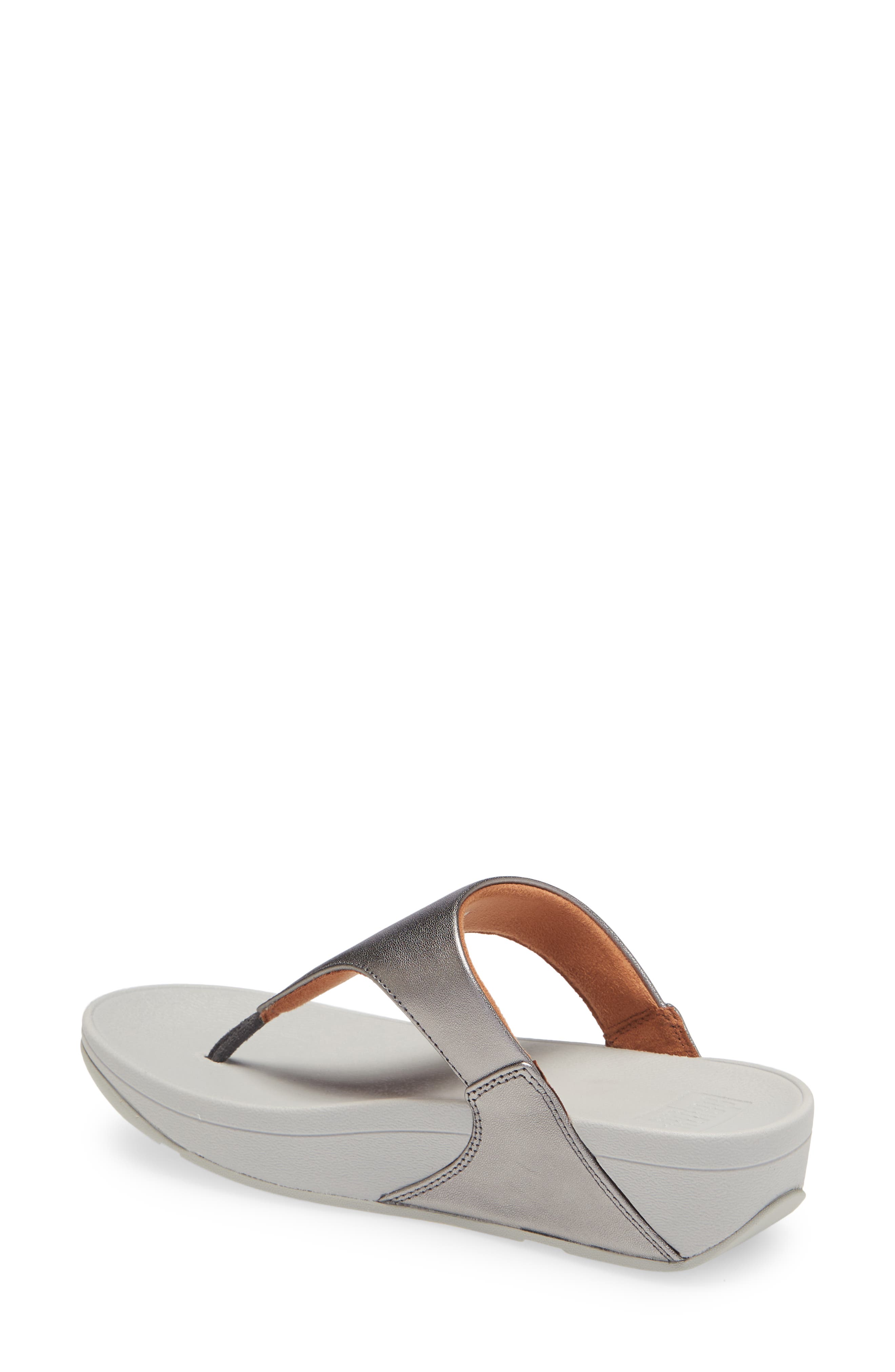 Lulu Flip Flop, Alternate, color, PEWTER