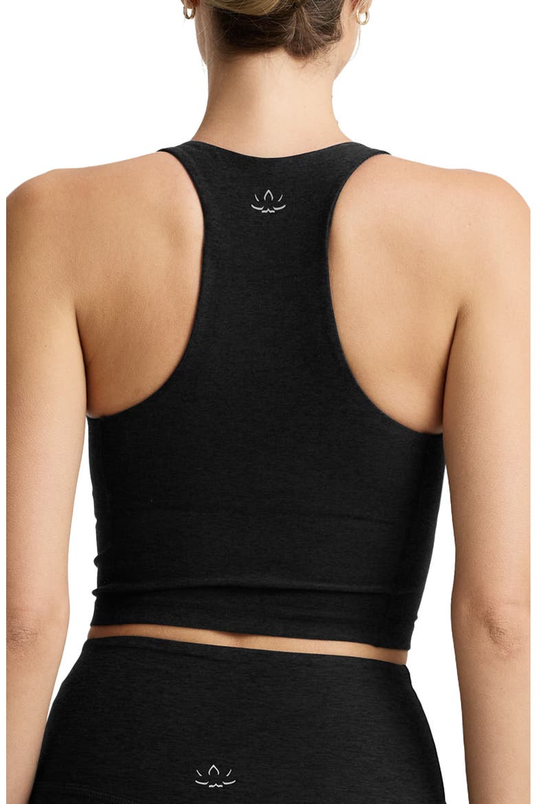 Spacedye Intensity Racerback Cropped Tank, Alternate, color, DARKEST NIGHT