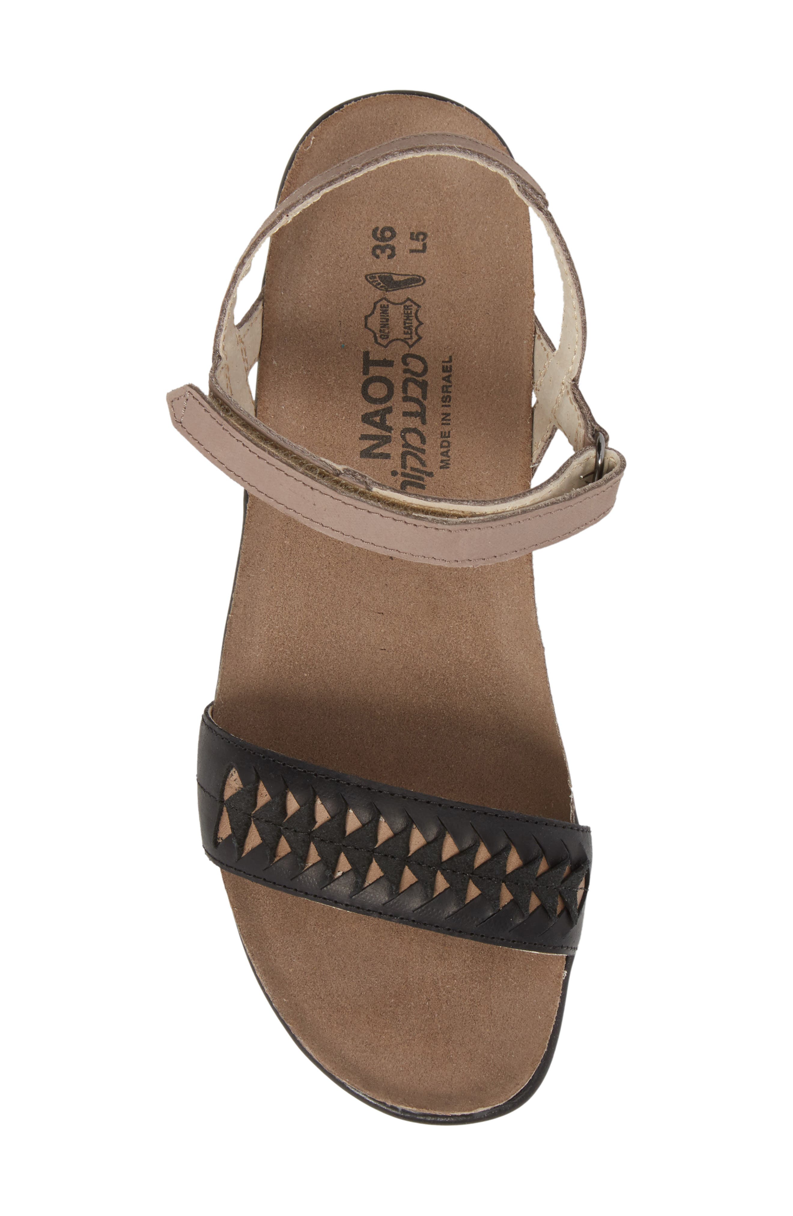 Naot Marble Sandal, Alternate, color, 