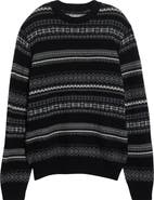 TAKAHIROMIYASHITA TheSoloist. Fair Isle Wool Creweck Sweater