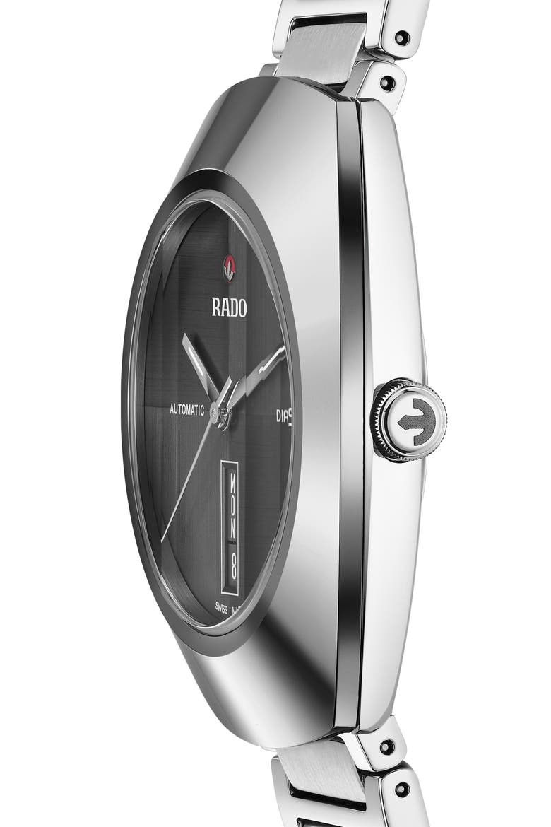 DiaStar Original Automatic Bracelet Watch, 38mm, Alternate, color, GREY/ SILVER