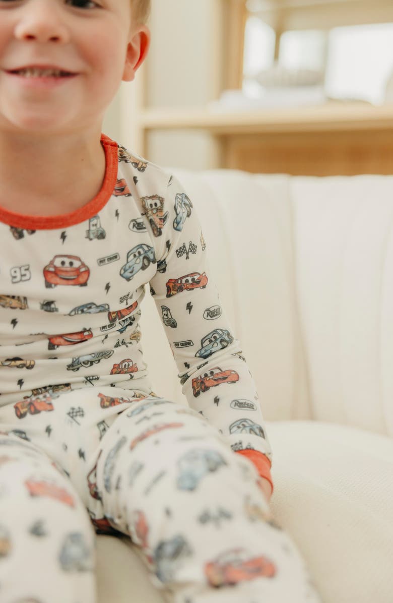 Copper Pearl Pixar Cars Fitted Two-Piece Pajamas, Alternate, color, Pixar Cars